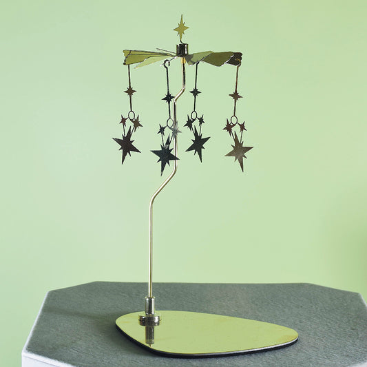 Creative Scented Candles Triangular Tray Rotating Candle Holder