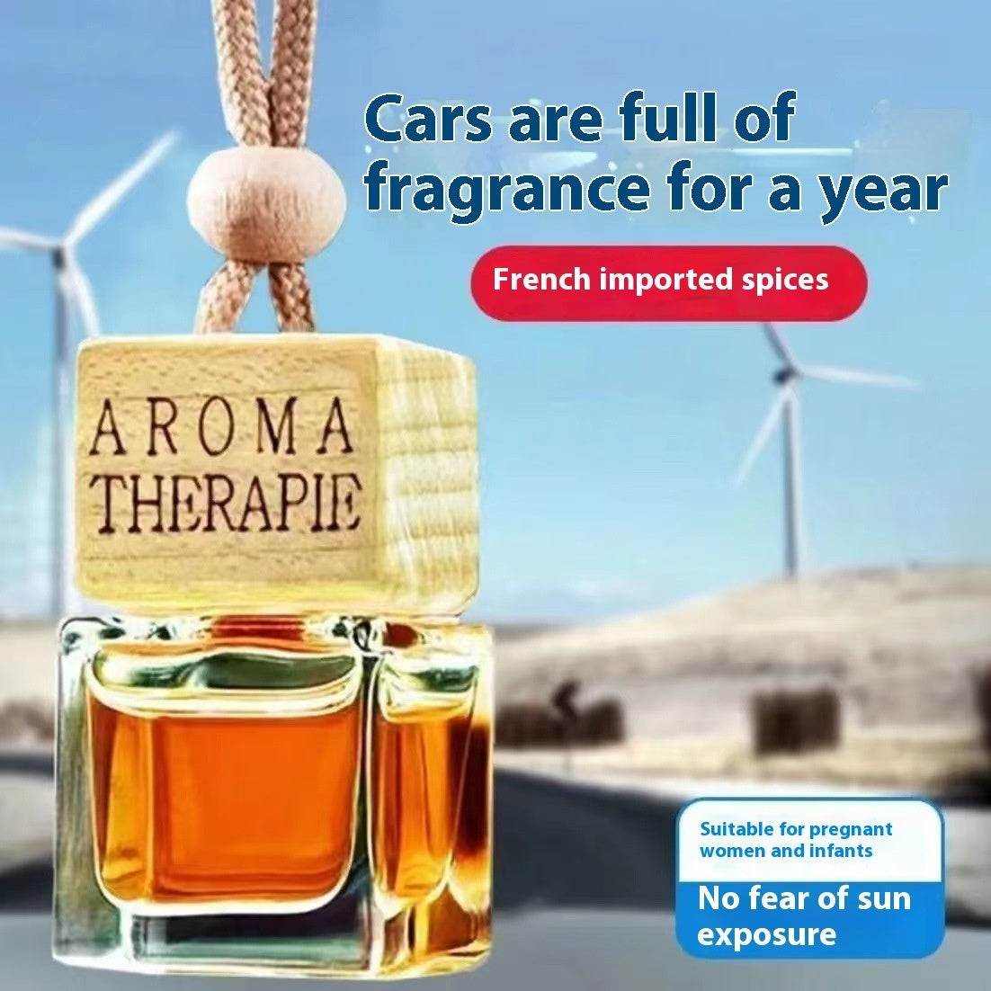 car aromatherapy pendant