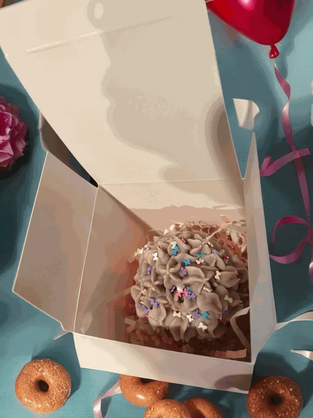 three-tier cake candle