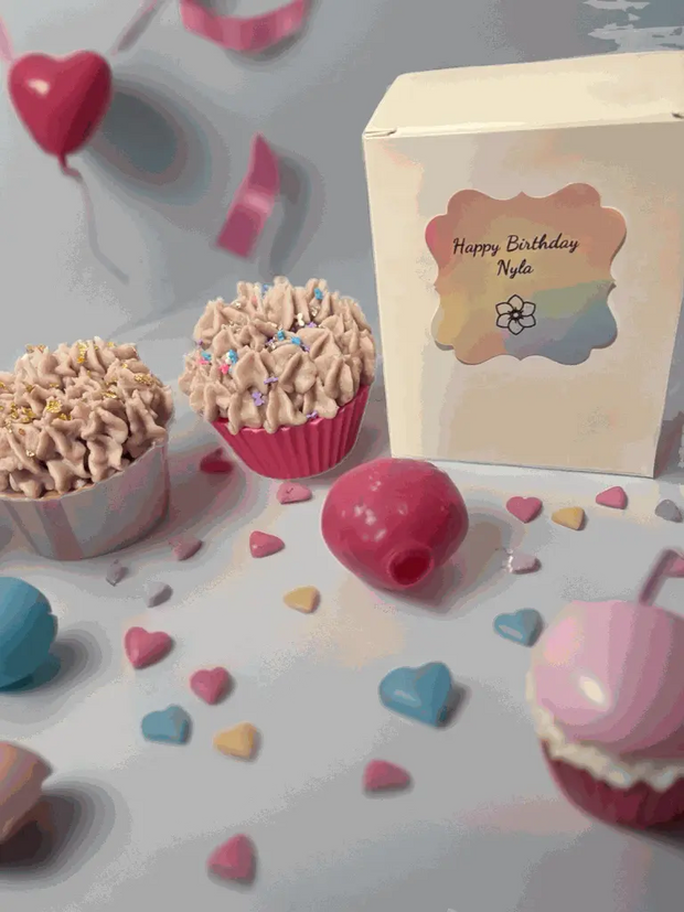 three-tier cake candle